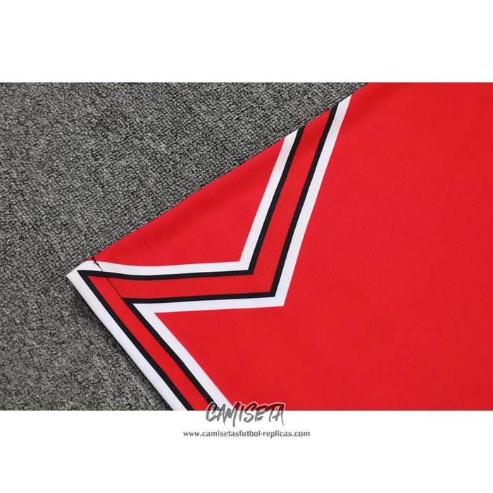Camiseta de Entrenamiento Paris Saint-Germain Jordan 2022-2023 Sin Mangas Rojo